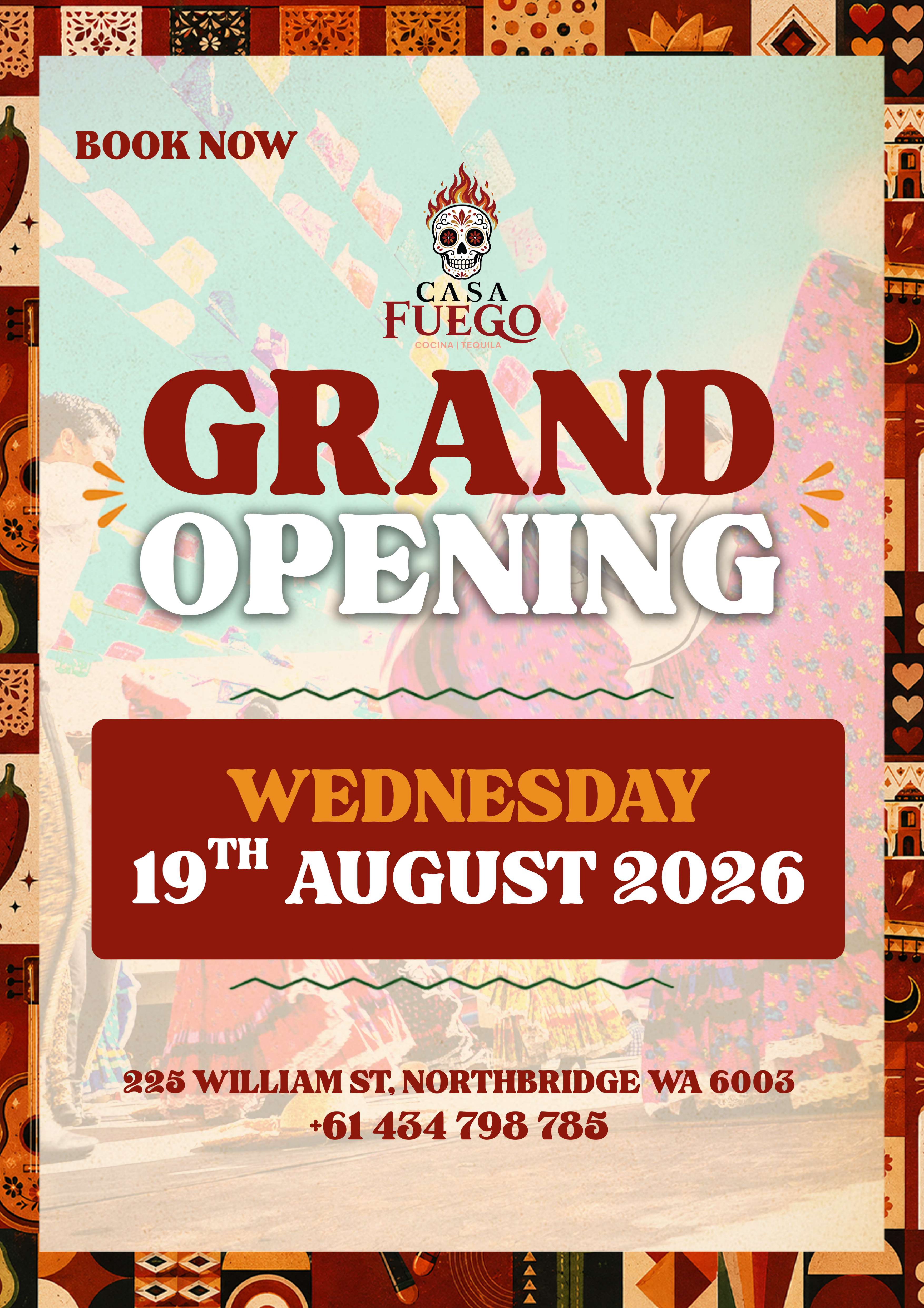 Casa Fuego Opening Soon poster